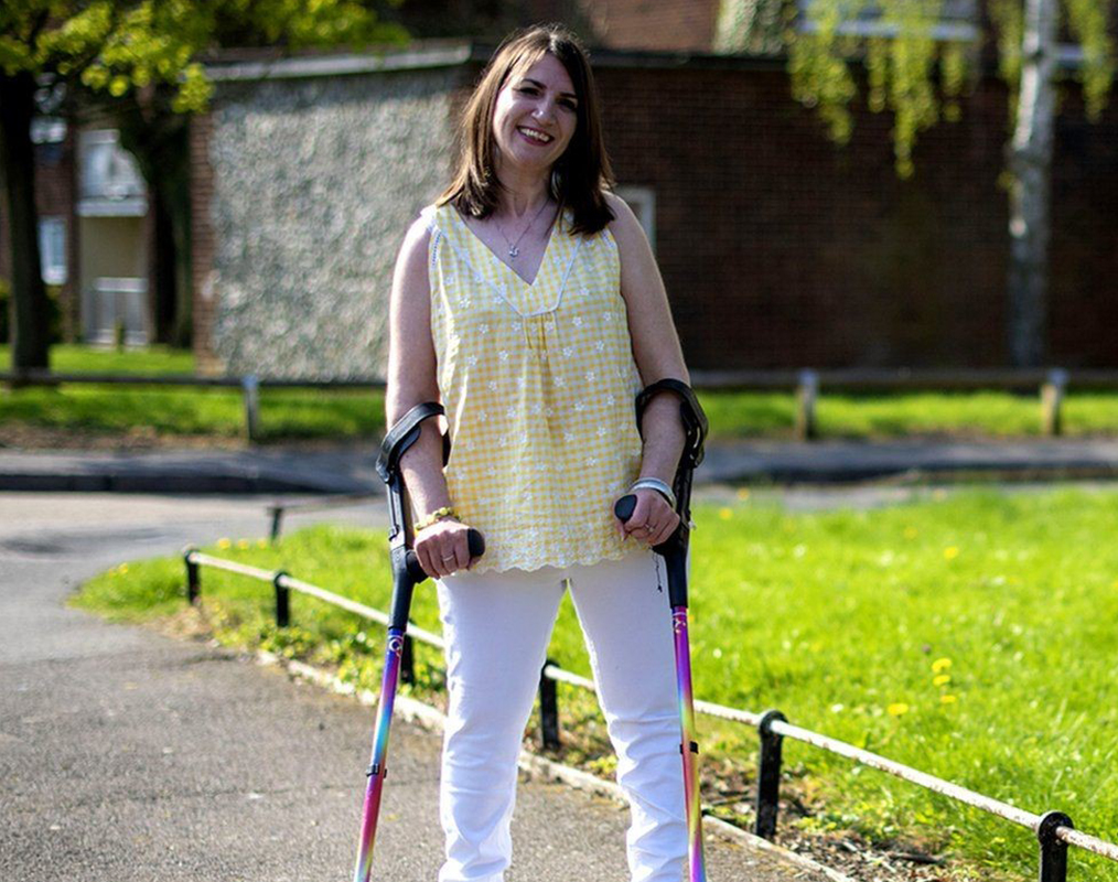 Person on Crutches